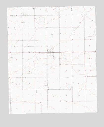 Grady, NM USGS Topographic Map