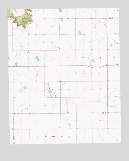 Grady SW, NM USGS Topographic Map