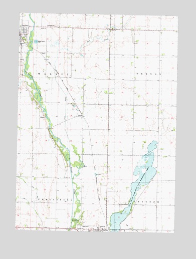 Graettinger East, IA USGS Topographic Map