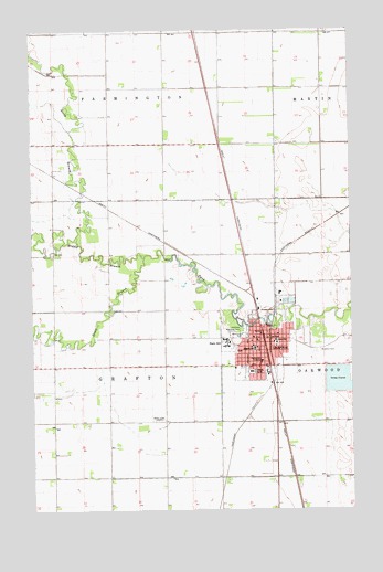 Grafton, ND USGS Topographic Map