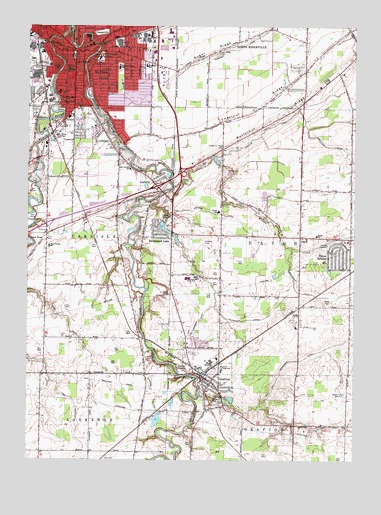 Grafton, OH USGS Topographic Map