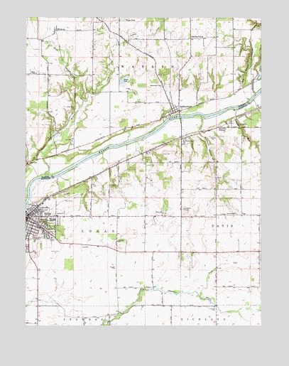 Attica, IN USGS Topographic Map