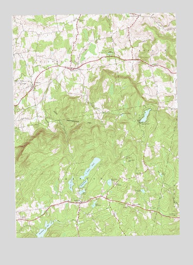 Grafton, NY USGS Topographic Map