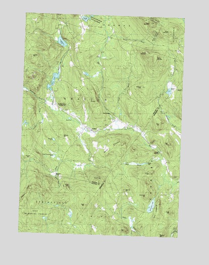 Grafton, NH USGS Topographic Map