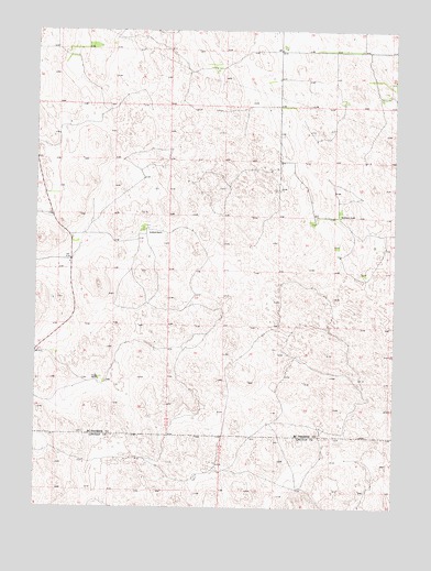 Gragg Ranch, NE USGS Topographic Map