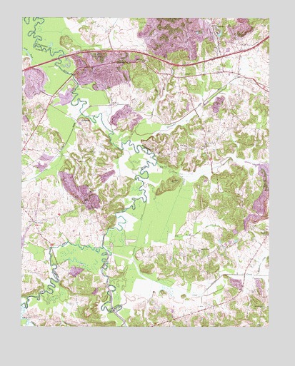 Graham, KY USGS Topographic Map