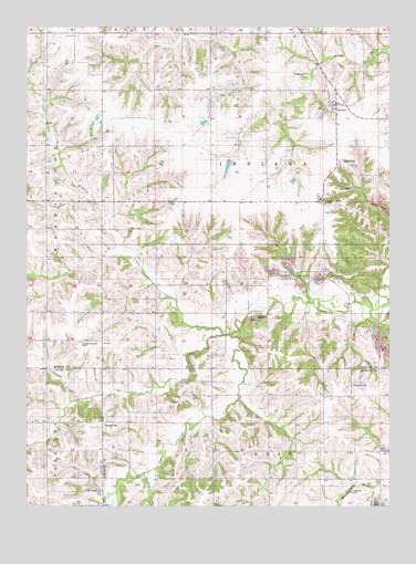 Attica, IA USGS Topographic Map