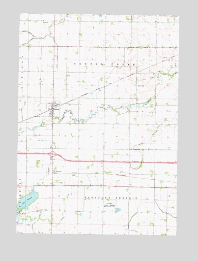 Granada, MN USGS Topographic Map