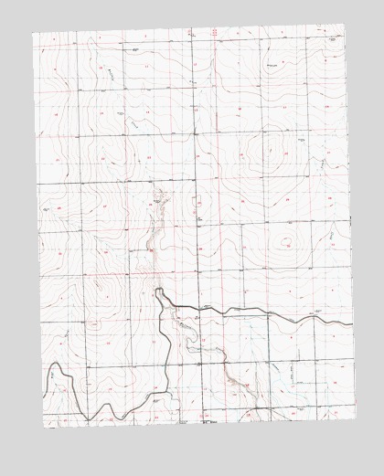 Granada NE, CO USGS Topographic Map