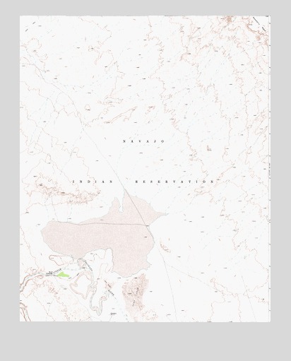 Grand Falls NE, AZ USGS Topographic Map