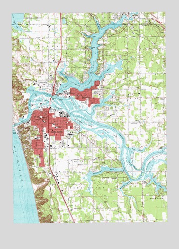 Grand Haven, MI USGS Topographic Map
