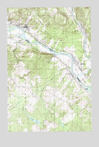 Grand Isle, ME USGS Topographic Map