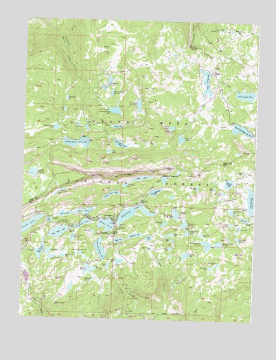 Grand Mesa, CO USGS Topographic Map