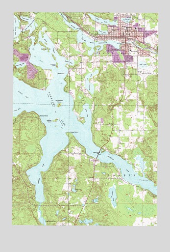 Grand Rapids, MN USGS Topographic Map