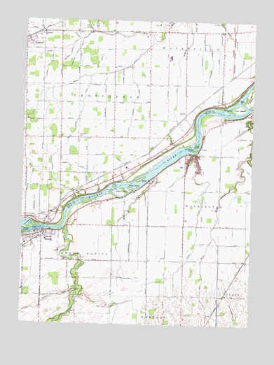 Grand Rapids, OH USGS Topographic Map