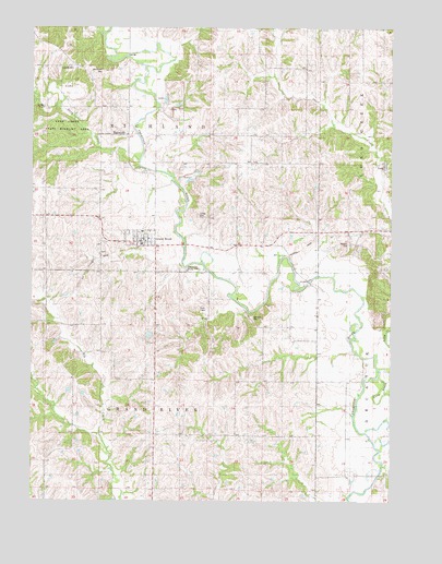 Grand River, IA USGS Topographic Map
