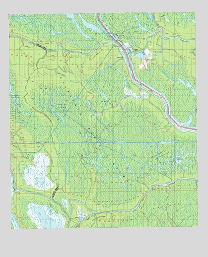 Grand River, LA USGS Topographic Map