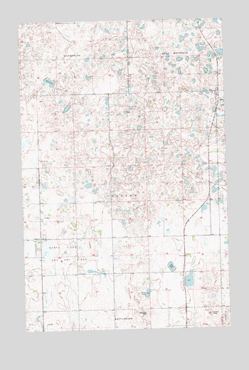 Grand View, ND USGS Topographic Map