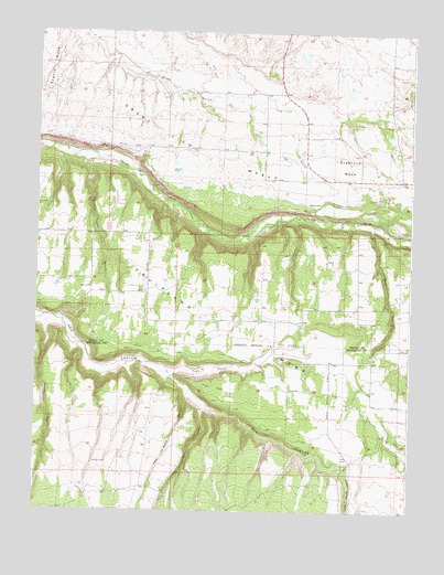 Grand View Mesa, CO USGS Topographic Map
