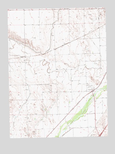 Atwood, CO USGS Topographic Map