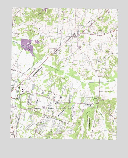 Atwood, TN USGS Topographic Map