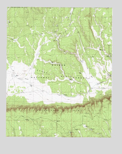 Grandview Point NE, AZ USGS Topographic Map