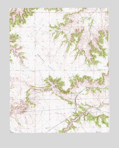 Graneros Flats, CO USGS Topographic Map