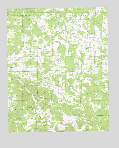 Grange, AR USGS Topographic Map