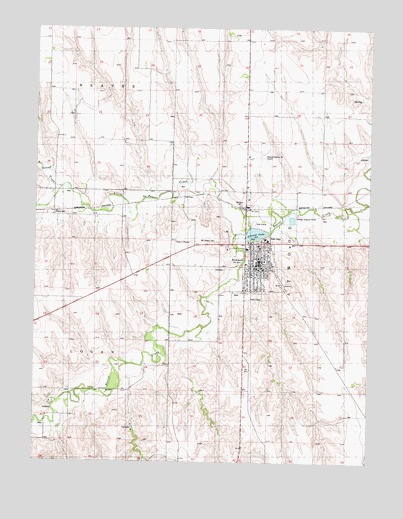 Atwood, KS USGS Topographic Map