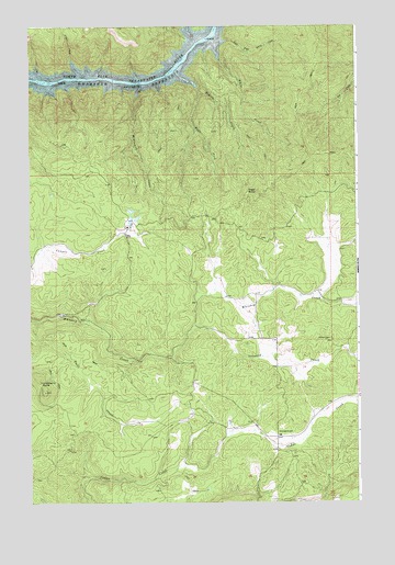 Grangemont, ID USGS Topographic Map