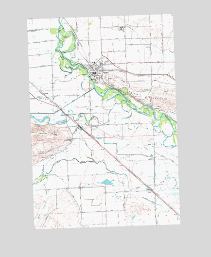 Granger, WA USGS Topographic Map