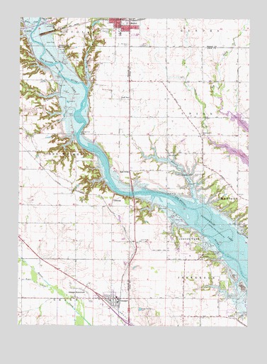Granger, IA USGS Topographic Map