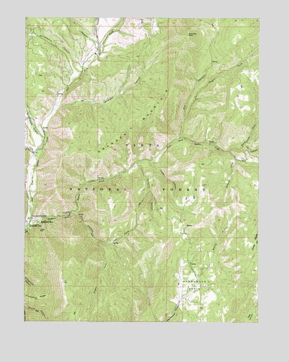 Granger Mountain, UT USGS Topographic Map