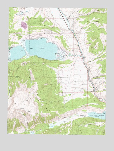Granite, CO USGS Topographic Map