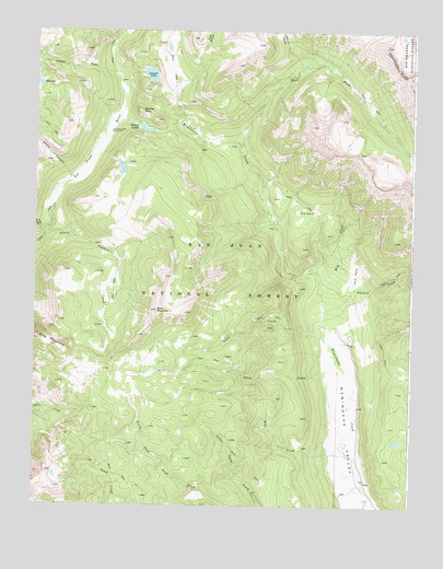 Granite Lake, CO USGS Topographic Map