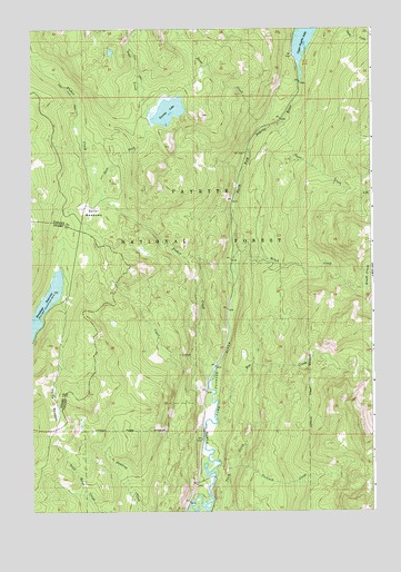 Granite Lake, ID USGS Topographic Map