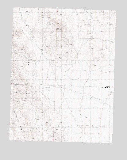 Granite Mountain, UT USGS Topographic Map