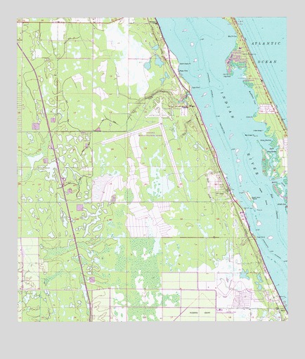 Grant, FL USGS Topographic Map