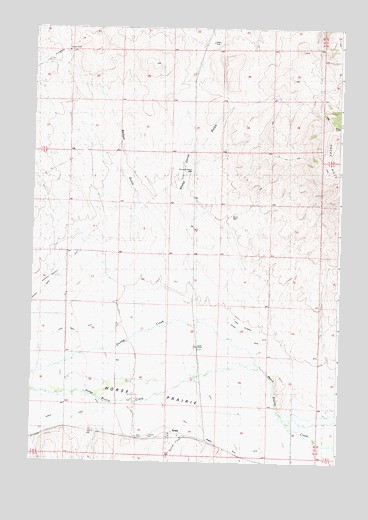 Grant, MT USGS Topographic Map