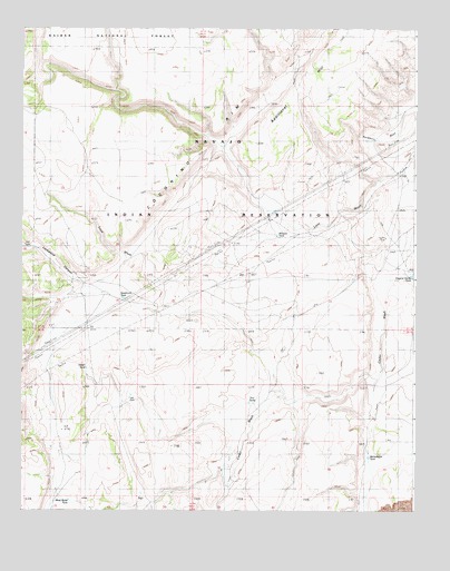 Additional Hill, AZ USGS Topographic Map