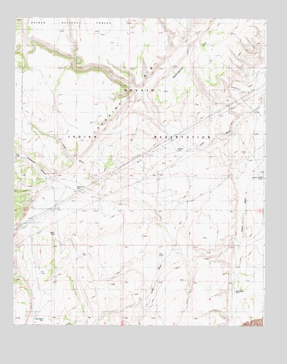 Additional Hill, AZ USGS Topographic Map