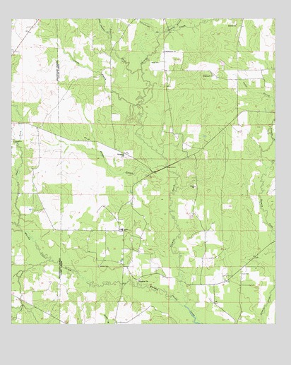 Grant, LA USGS Topographic Map