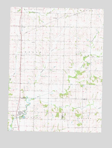 Grant, IA USGS Topographic Map