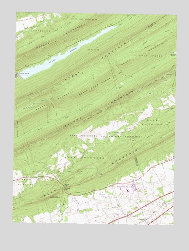 Grantville, PA USGS Topographic Map