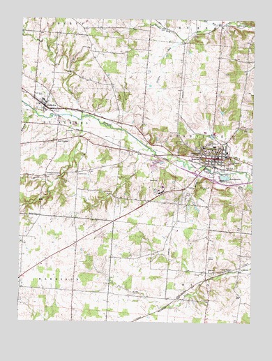 Granville, OH USGS Topographic Map