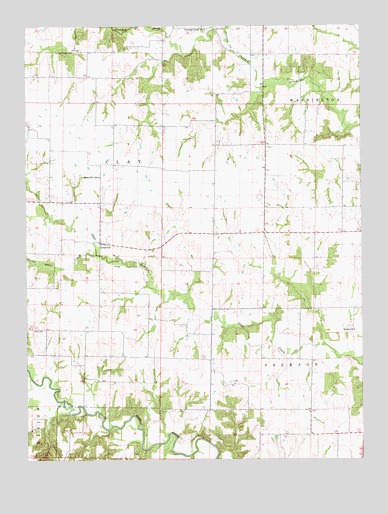 Granville, MO USGS Topographic Map