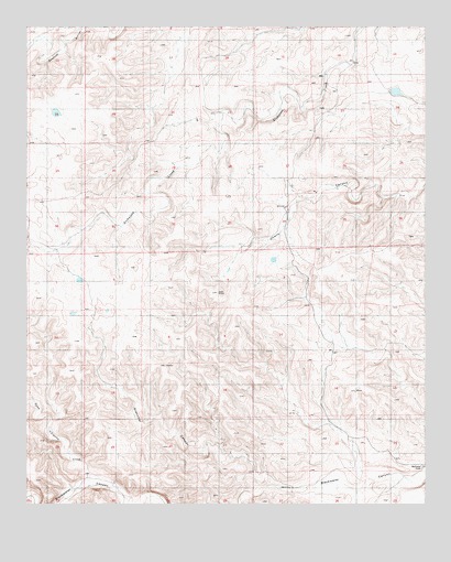 Granville Canyon, NM USGS Topographic Map