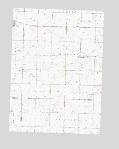 Granville East, IA USGS Topographic Map