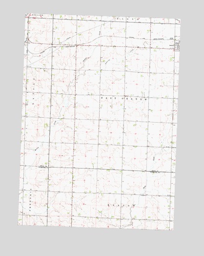 Granville West, IA USGS Topographic Map