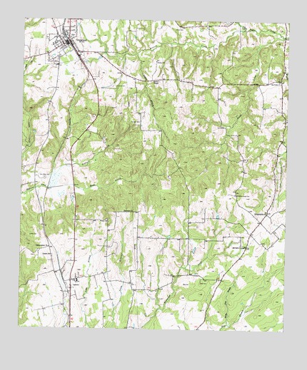 Grapeland, TX USGS Topographic Map